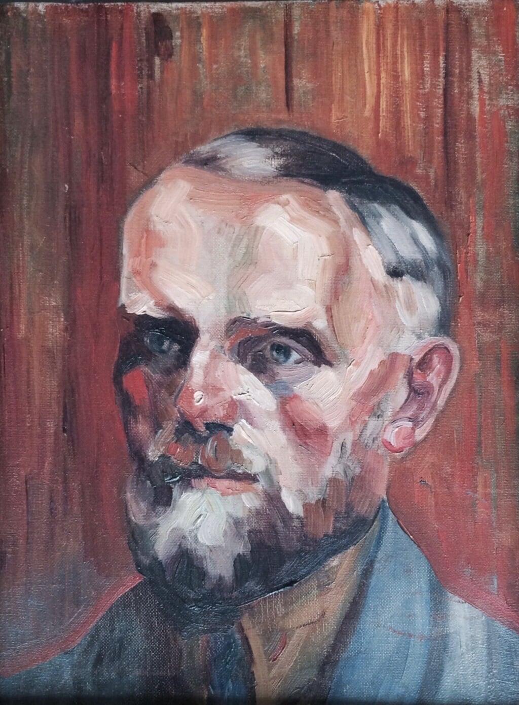Portret van Folkert Post door Hansen.