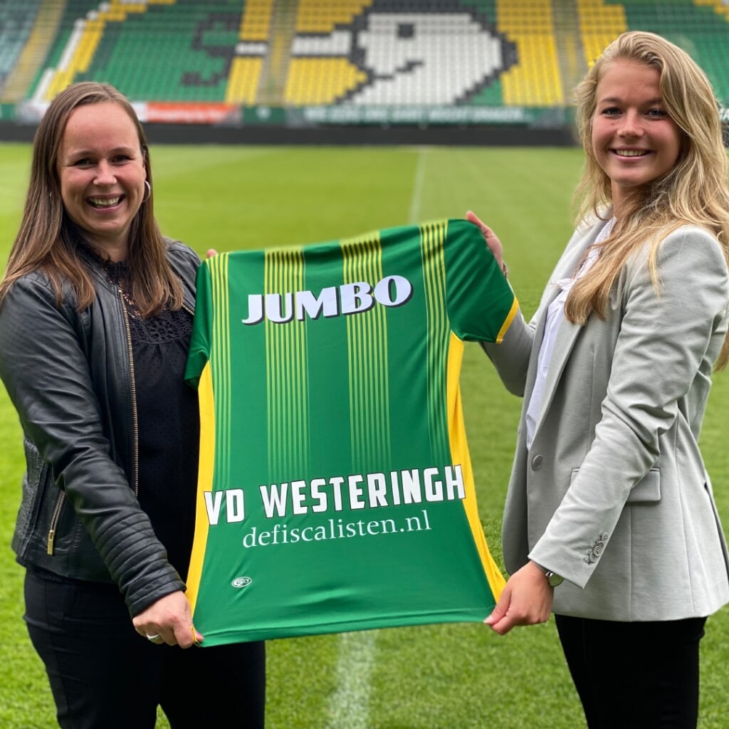 Kirsten van de Westeringh (r)  en Leoni Blokhuis (FlowSports).