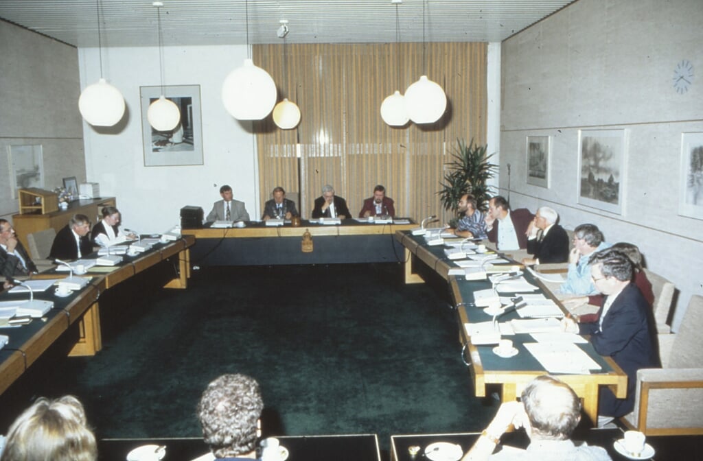 De laatste raadsvergadering in Genemuiden.