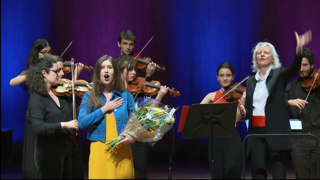 Het concert van het Britten Jeugd Strijkorkest stond in het teken van vrede. 