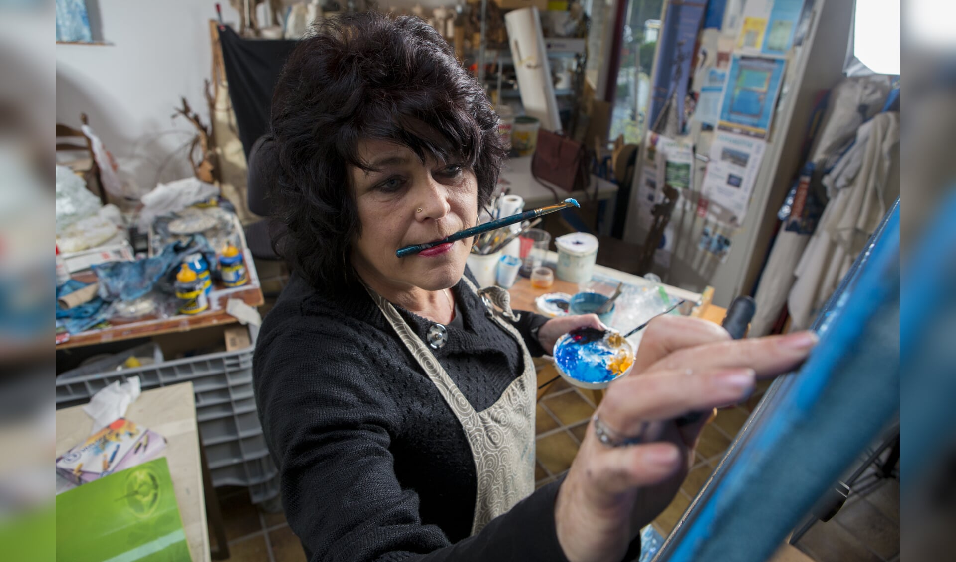 'Inspiratiebronnen zijn mensen en hun emoties, gebouwen en landschappen'. (Foto: Reggie Goole )