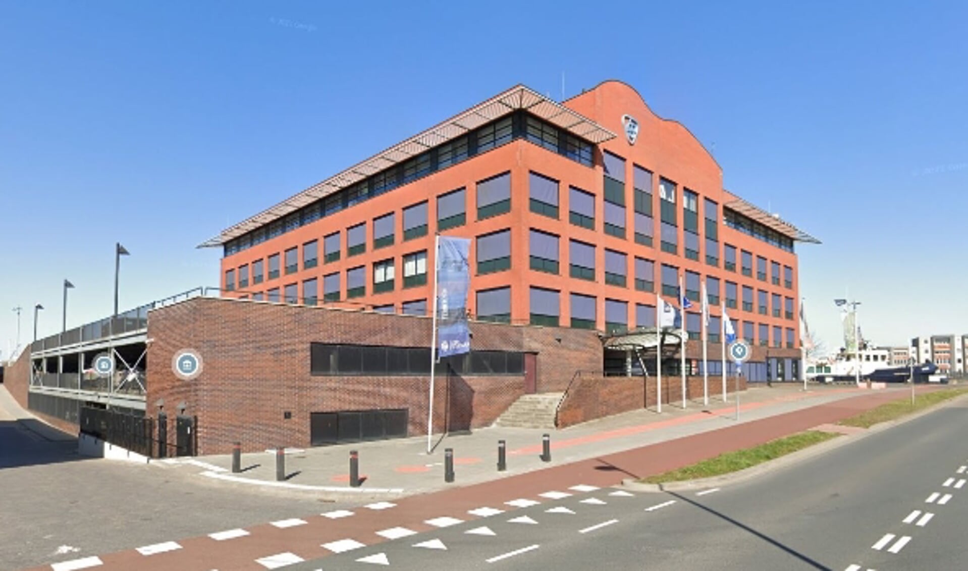 Het gebouw van Waterschap Scheldestromen in Terneuzen.