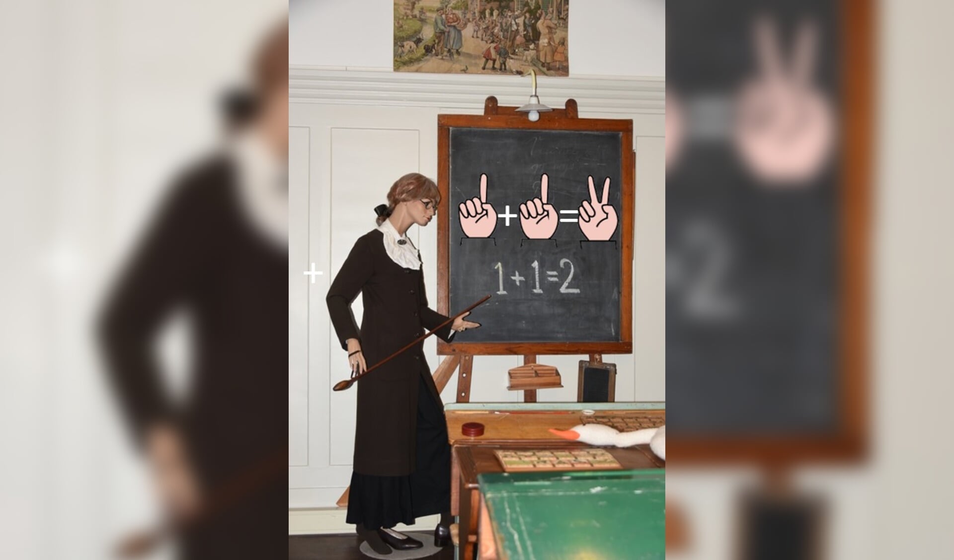 Op 30 maart gaat de wisselexpositie met als titel ‘1+1=2’, rekenen door de eeuwen heen, van start in Museum Schooltijd in Terneuzen. 