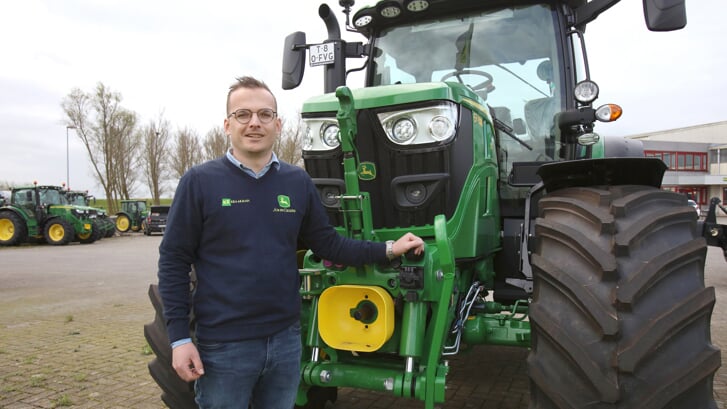 Martijn Scheppers heeft een landbouwachtergrond. 'Dat is beslist een voordeel', vindt hij. Foto: Peter Verdurmen