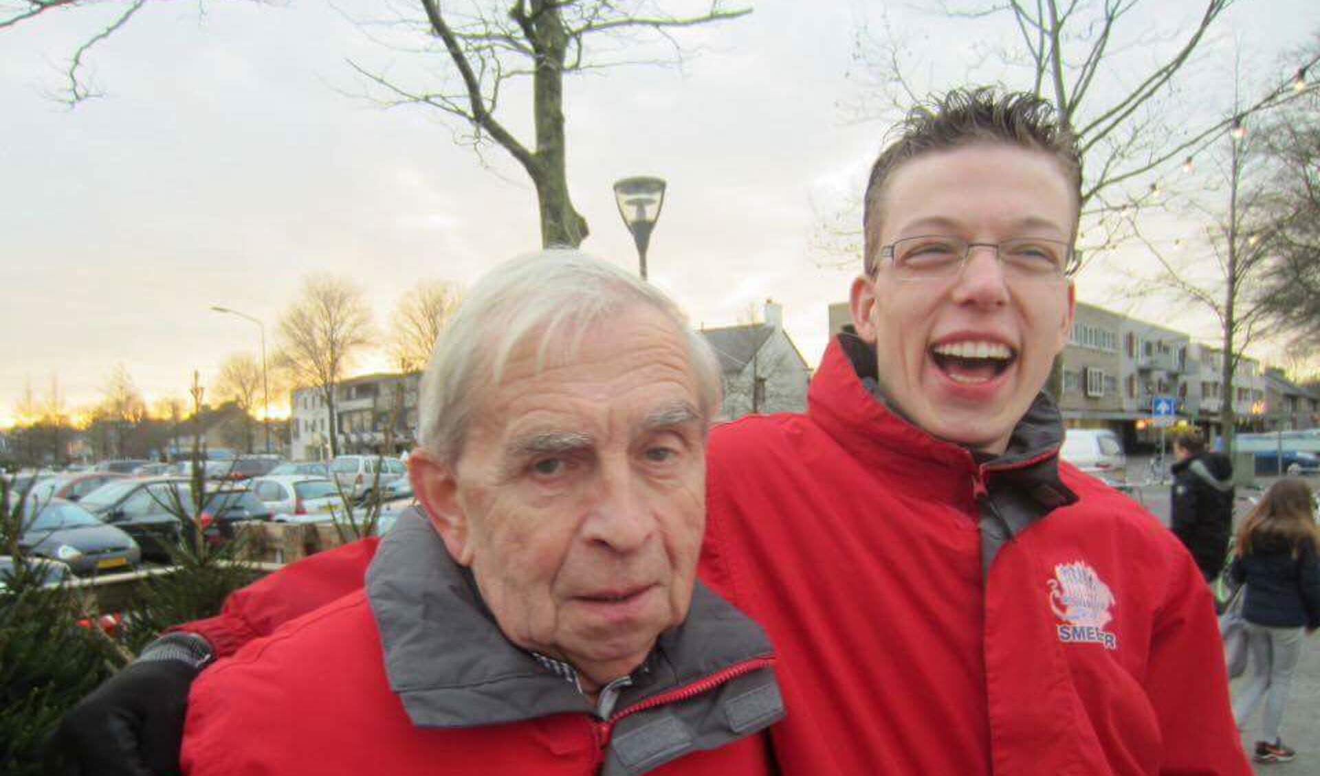 Bart Hölscher rechts met links Albert Merks