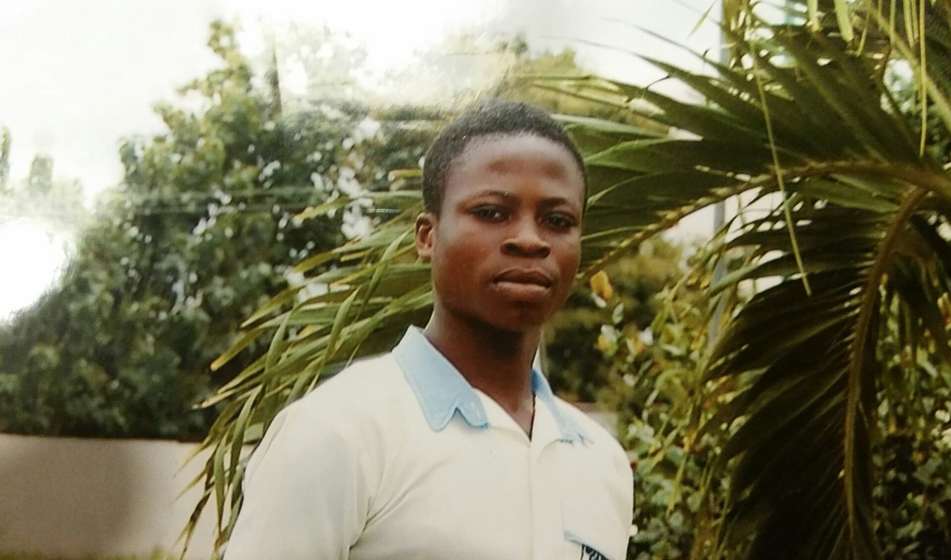 James een van de 5 Ghanese kinderen