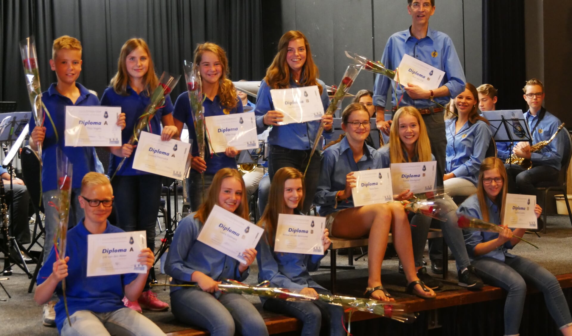 Muzikaal succes voor leerlingen Harmonie Pro Honore