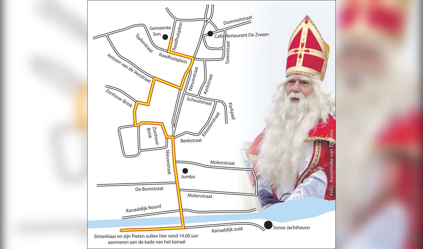 Route Sinterklaas 2018