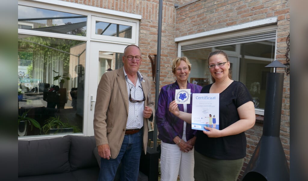 V.l.n.r.: Henk van den Heuvel, Diny Nooijen en Nancy van Heeswijk