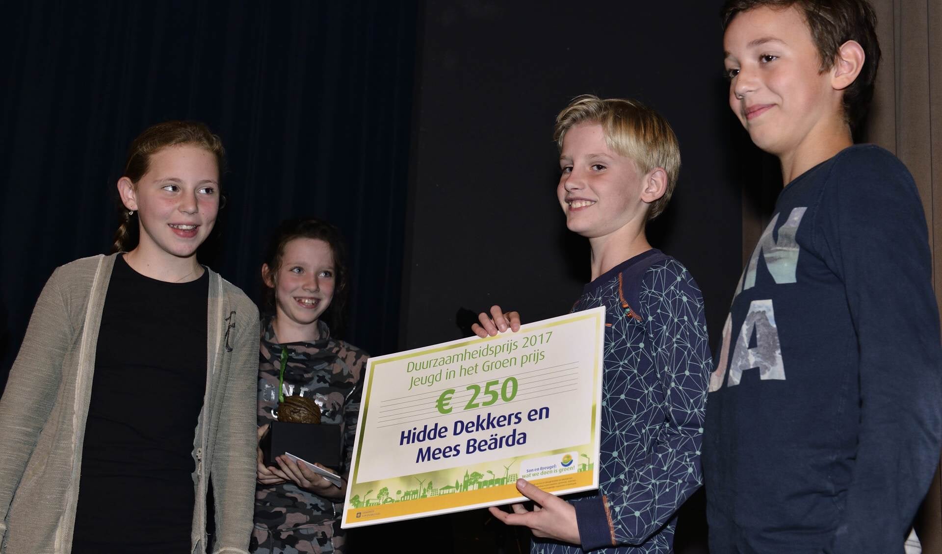 Hidde Dekkers en Mees Beärda ontvingen Jeugdprijs in 2017