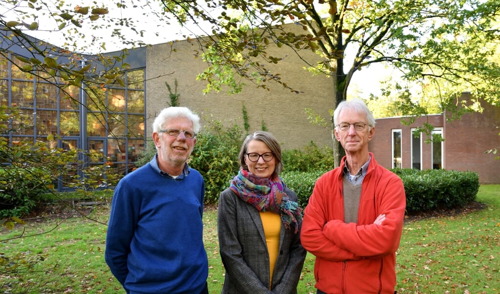 V.l.n.r.: Jan Haan, Petra Zweers en Johan Zwart