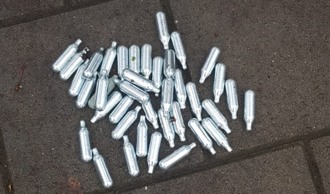 <p>In de openbare ruimte mag lachgas niet meer gebruikt worden</p>