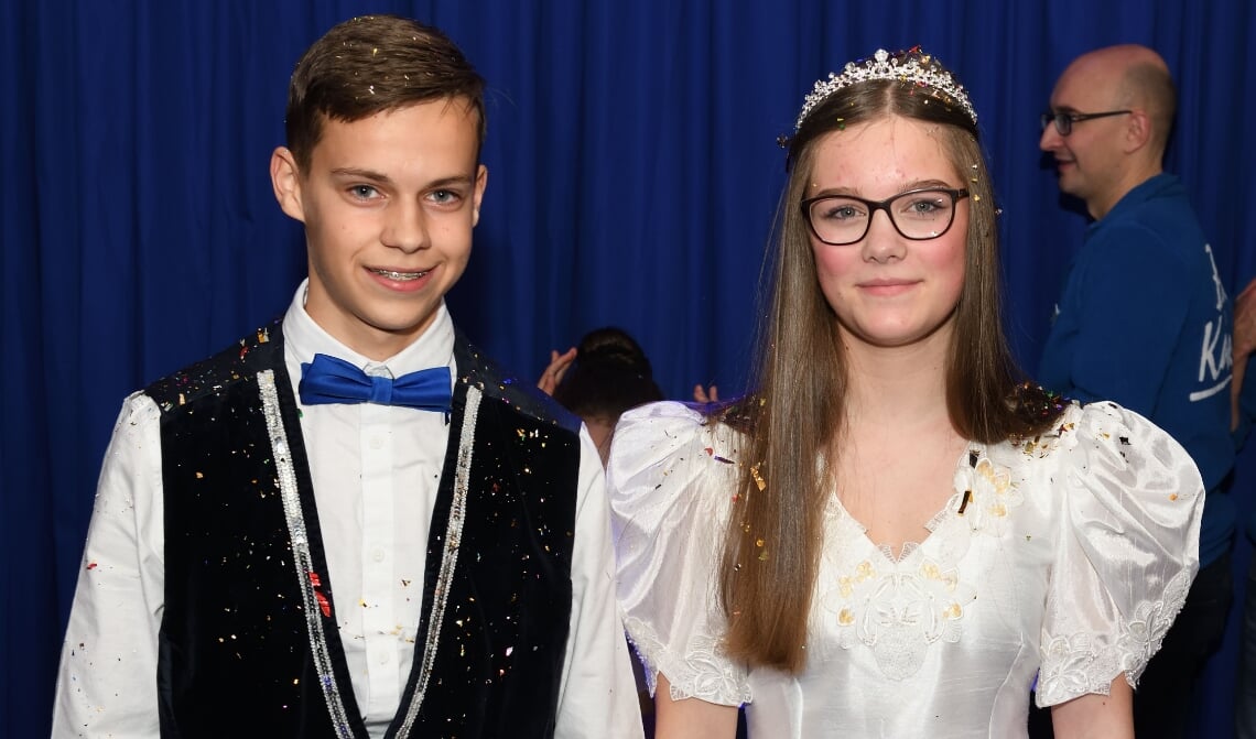 <p>Jeugdprins Stan en jeugdprinses Sanne worden dit jaar niet opgevolgd</p>