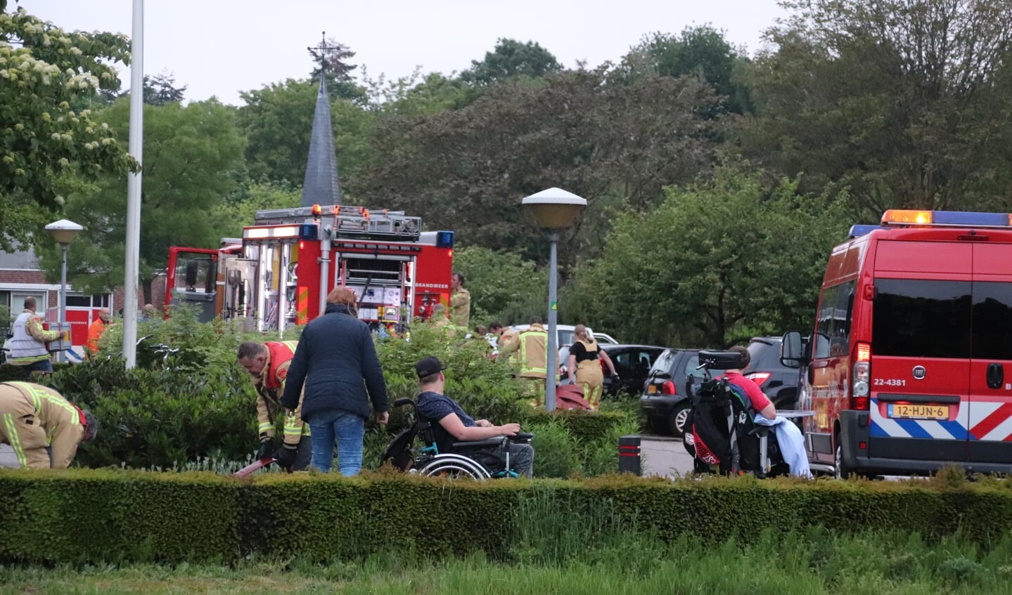 Brandweer Son en Breugel in actie bij de oefening op Zonhove