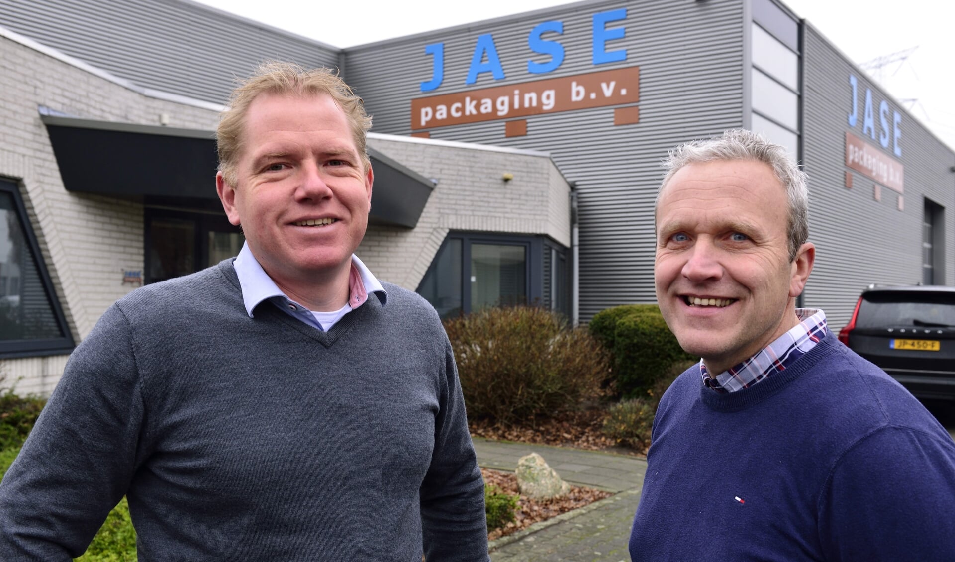 Martijn Seerden (links) en Peter Jacobs van Jase Packaging