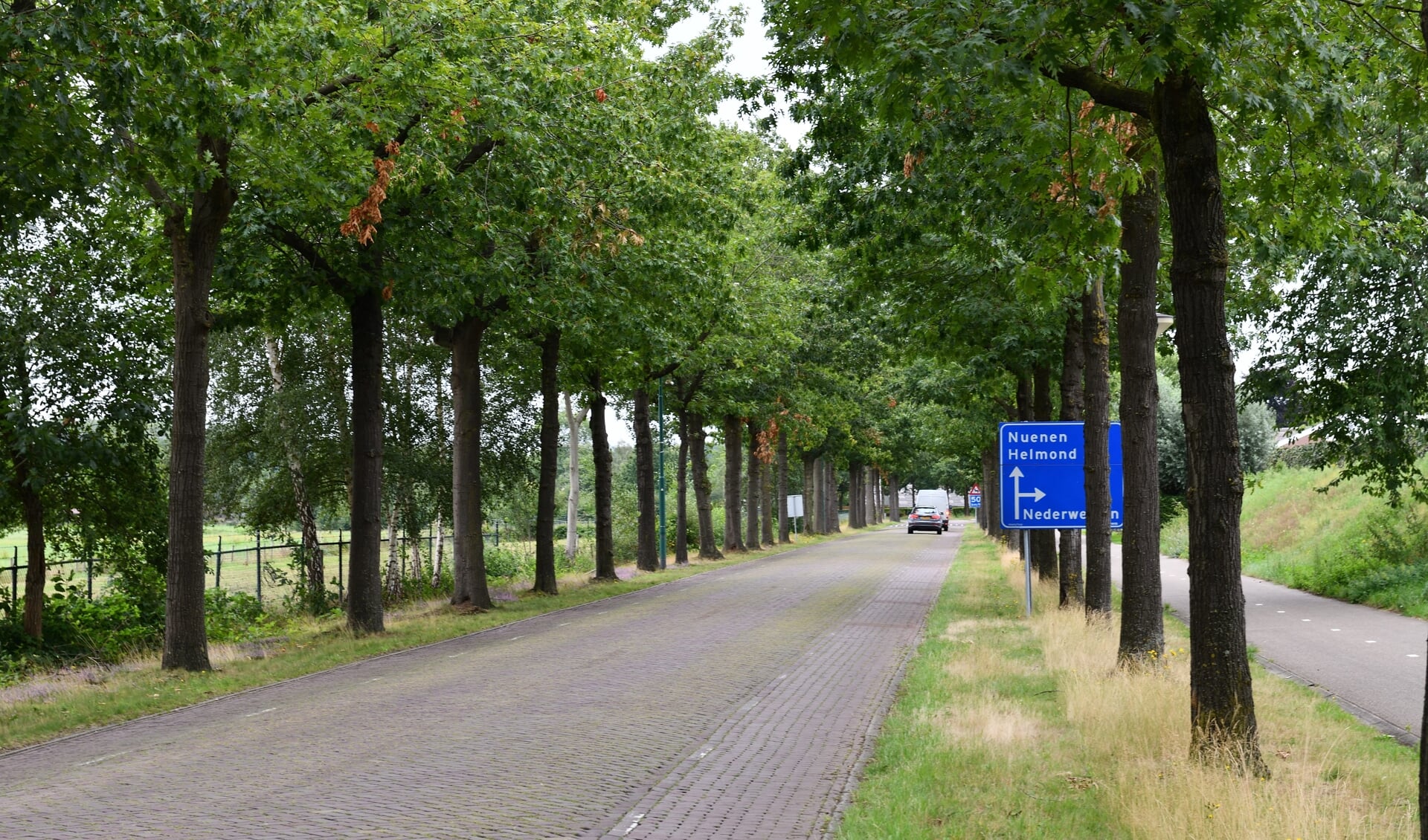 De verbindingsweg tussen Nuenen en Son en Breugel is vanaf 2 september gestremd