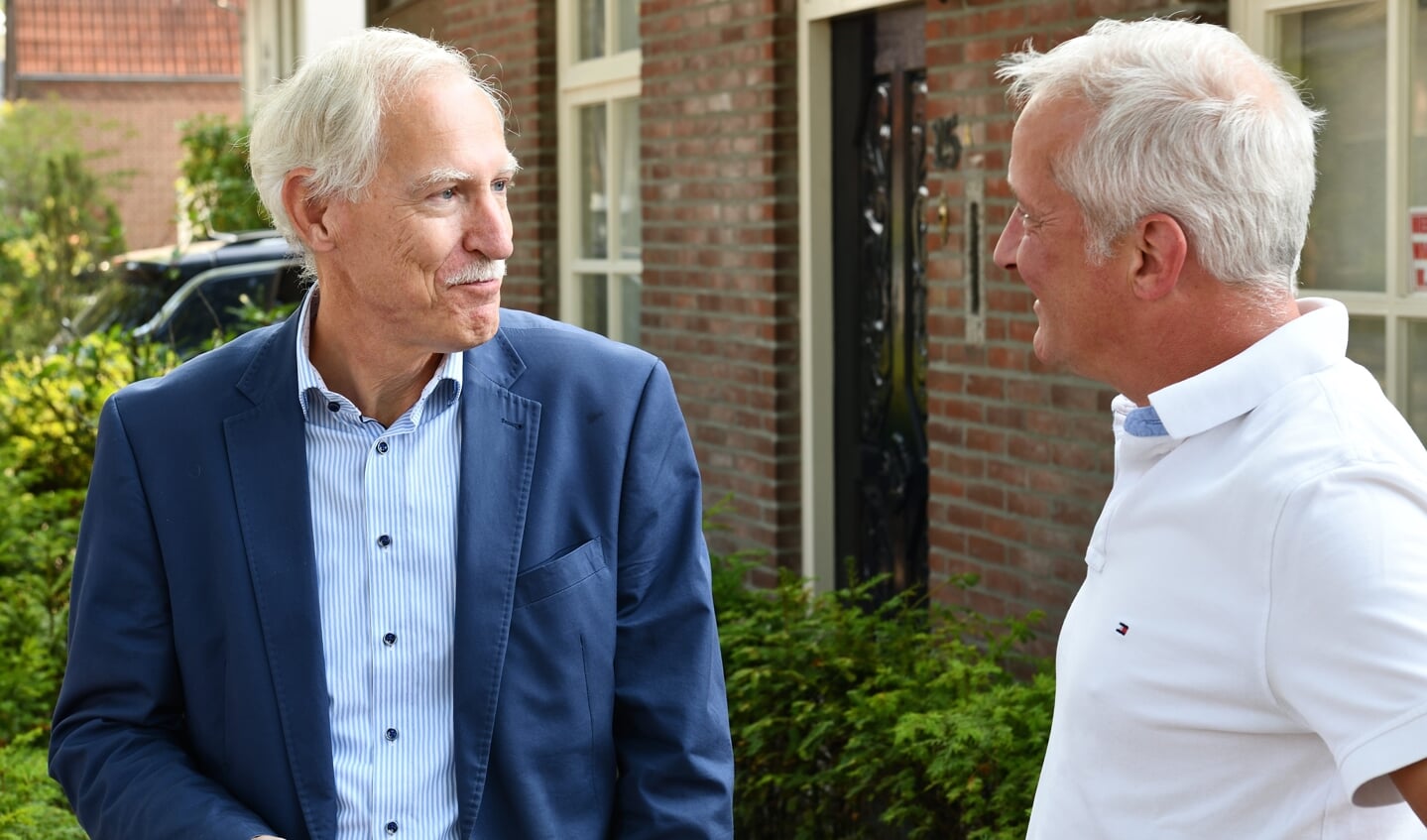 Wethouder Boersma samen met Rob van der Lee