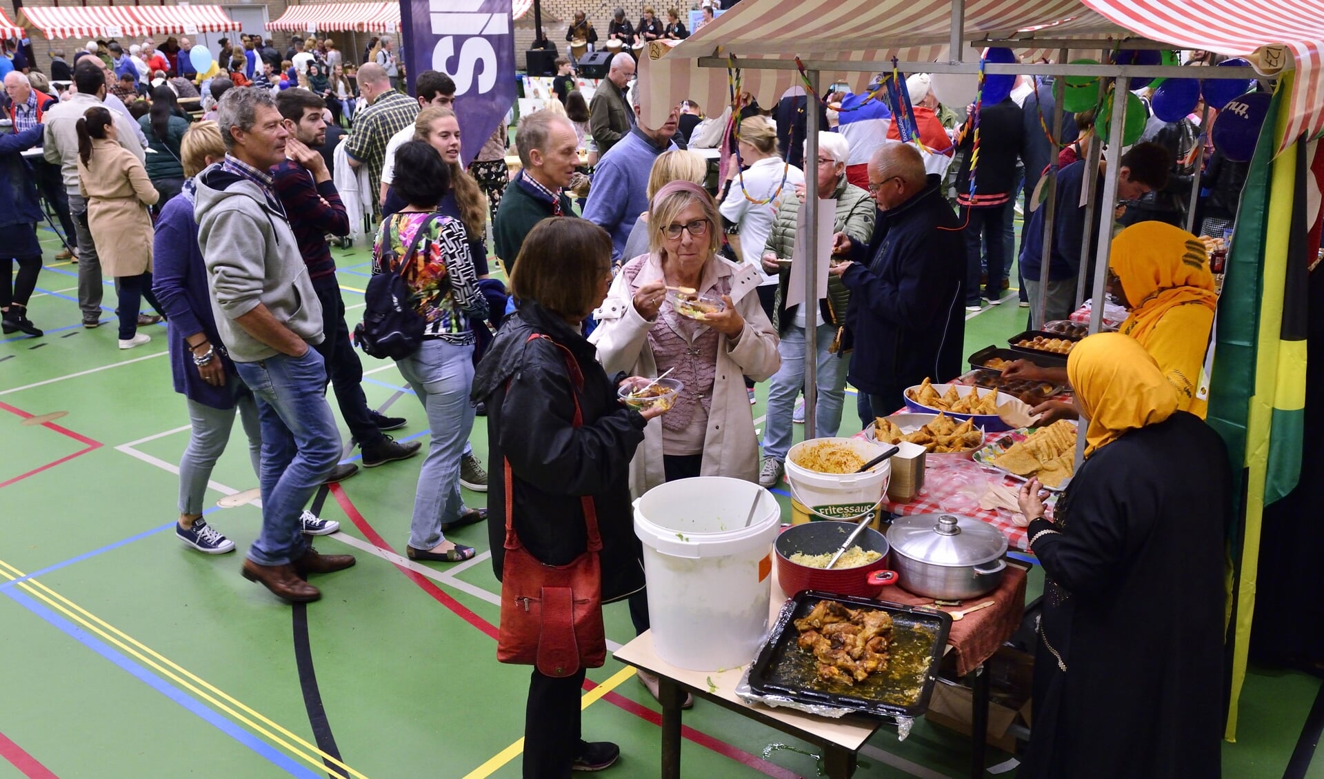 International Food Festival in 2018 ook in de Bongerd
