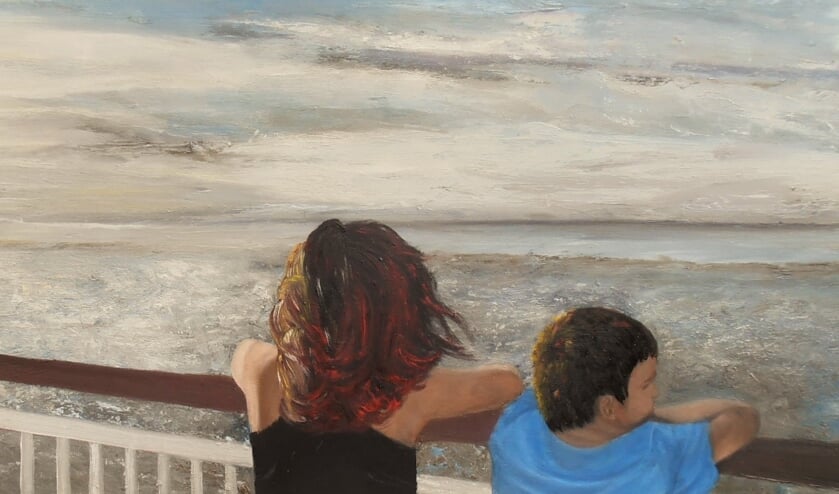 Schilderij 'De toekomst is nu' van Marianne Schellekens | Fotonummer: d95c58