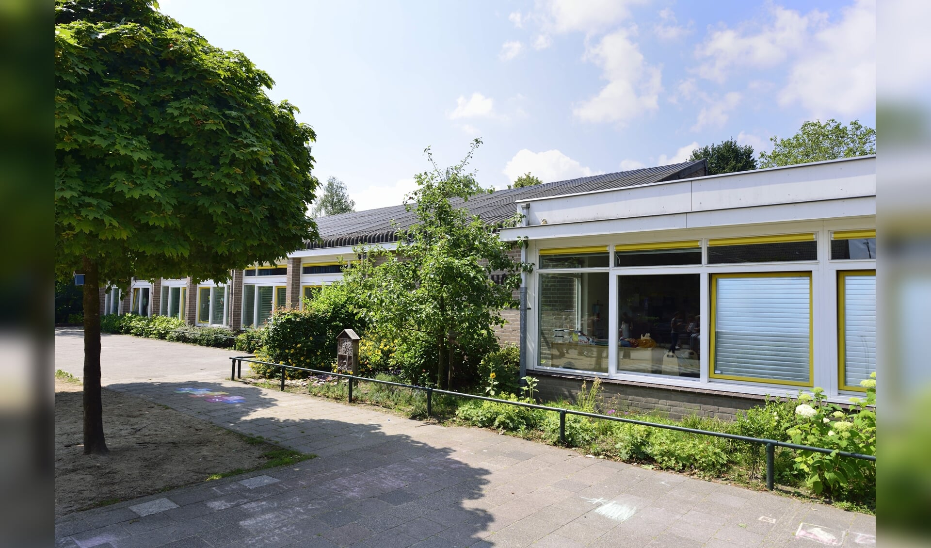 Er wordt een nieuwe school gebouwd voor De Krommen Hoek en De Regenboog op de huidige locatie van De Krommen Hoek (archieffoto)