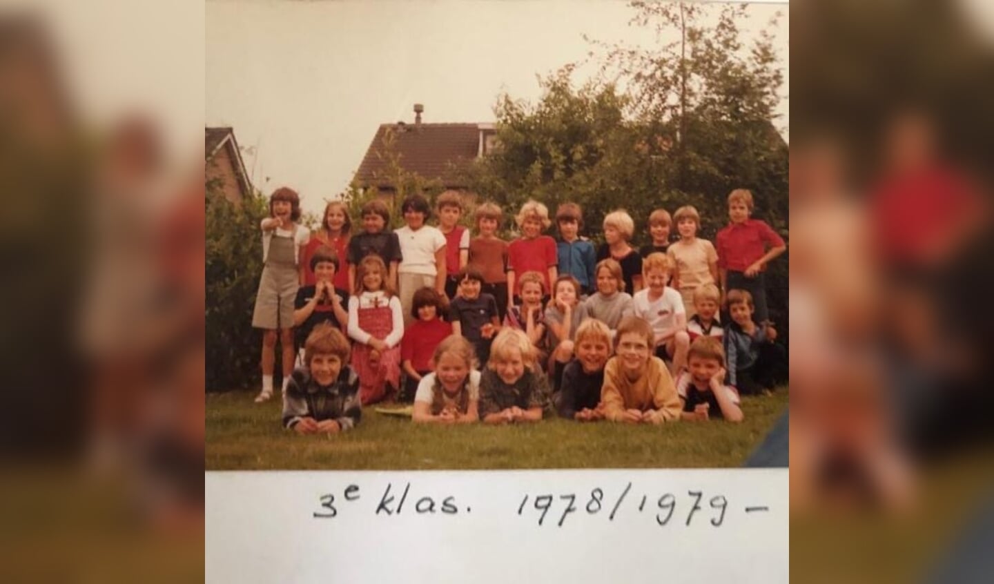 Klassenfoto klas 3 De Krommen Hoek 1978/1979