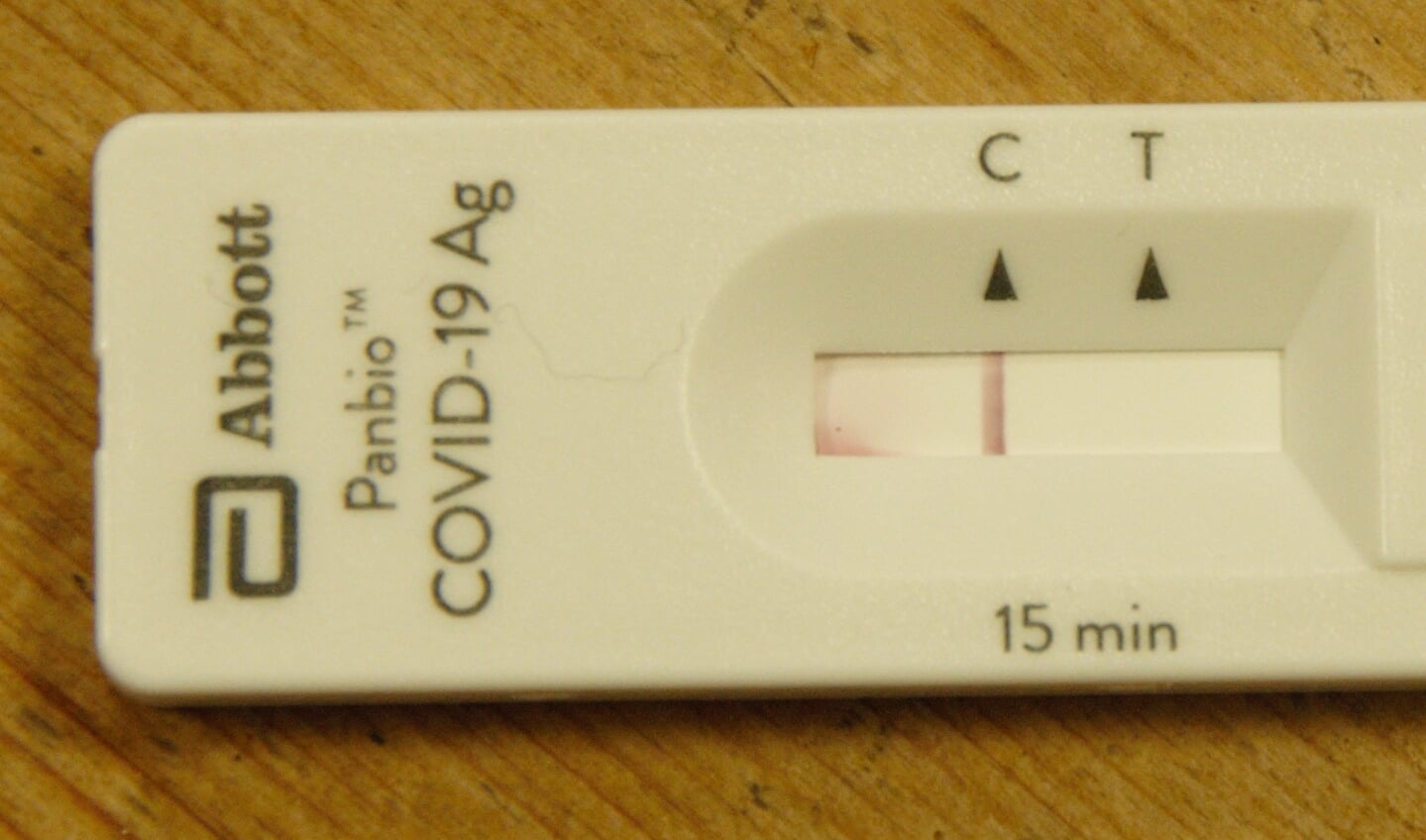 Een negatieve coronatest (archieffoto)