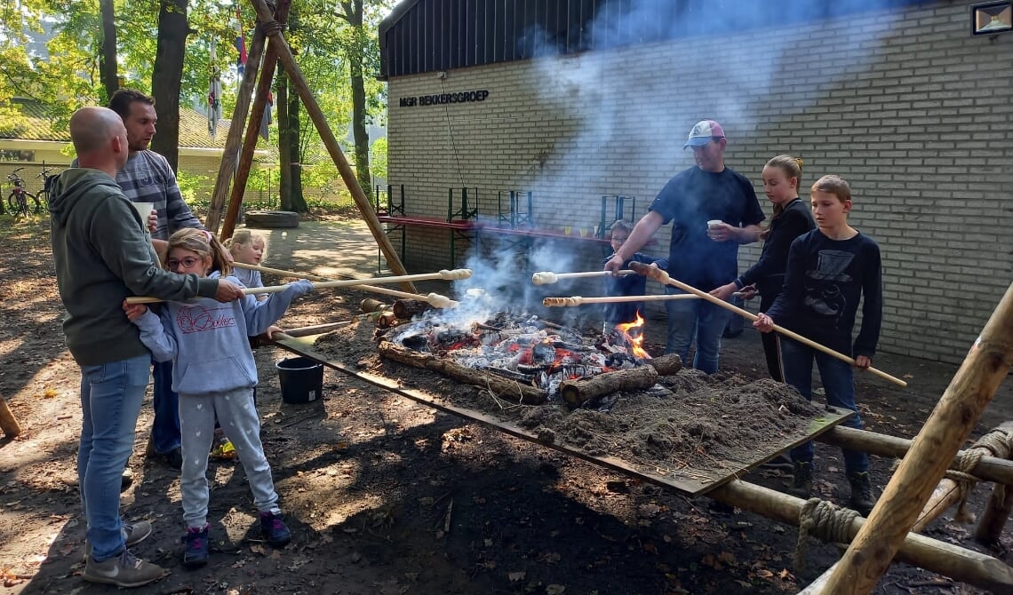 Een van de activiteiten tijdens de Kids Survival Day