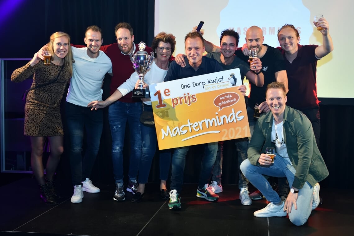 <p>Winnaar Ons Dorp Kwist 2021 Masterminds</p>
