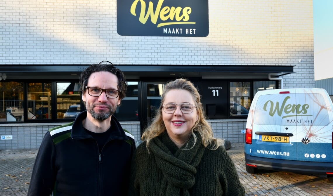 Olaf en Wendy op de nieuwe locatie in Nijnsel