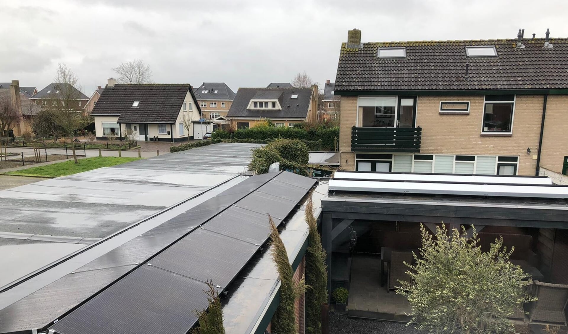 Zonnepanelen op het dak