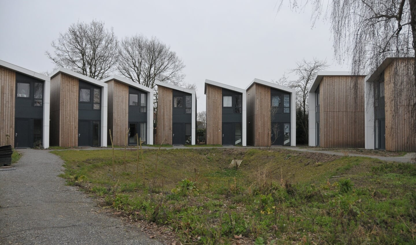 Een voorbeeld van de tiny houses in Aarle Rixtel
