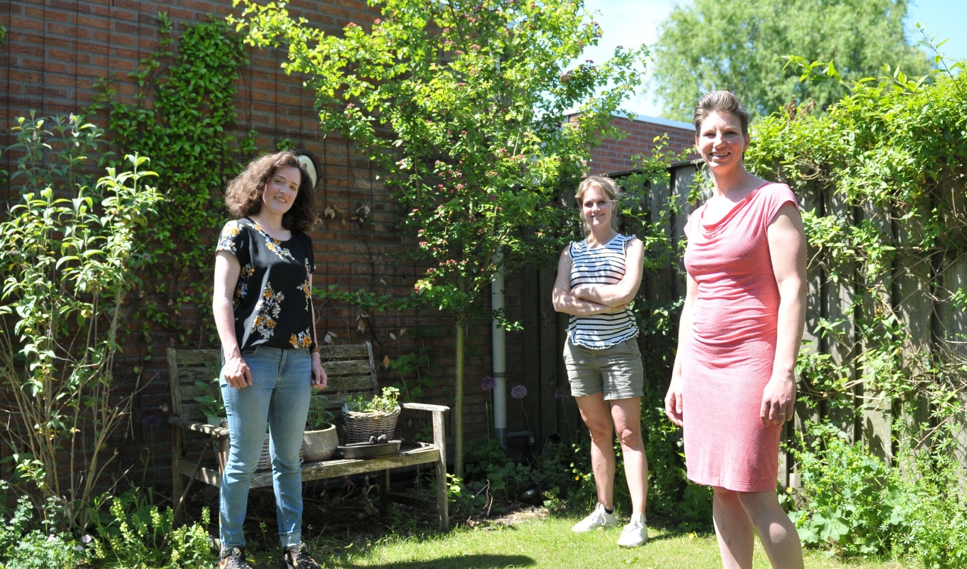 V.l.n.r.: Merel, Hanne en Nicolien