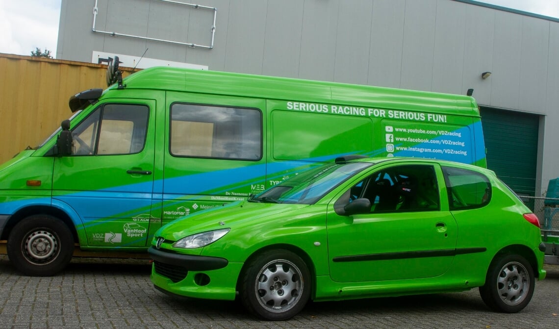 Met een nieuwe rallyauto starten Roel en Ilse aan een nieuw avontuur