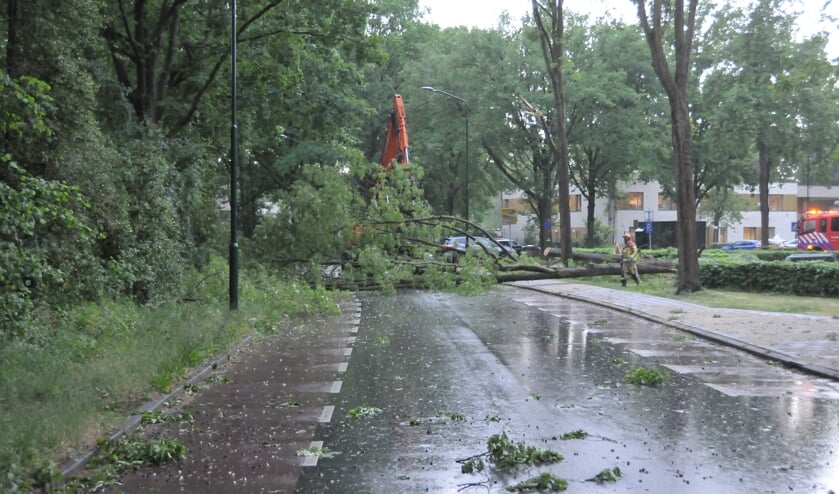 Schade door noodweer in Son en Breugel