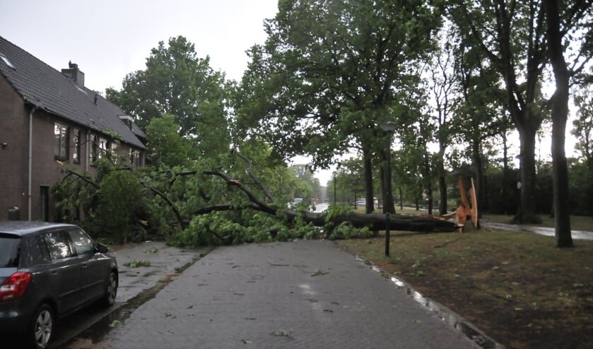 Schade door noodweer in Son en Breugel
