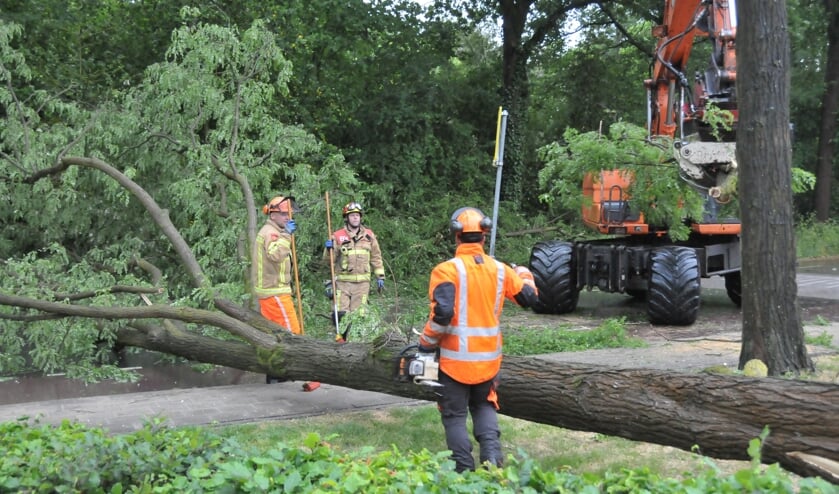 Schade door noodweer in Son en Breugel