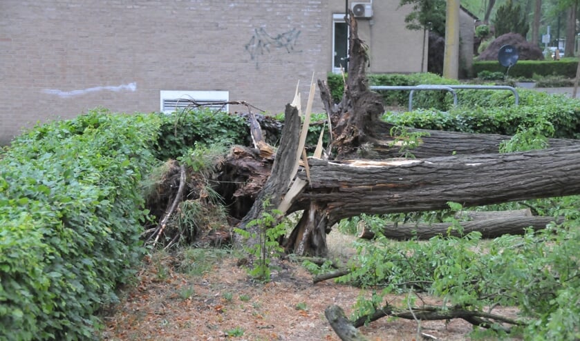 Schade door noodweer in Son en Breugel