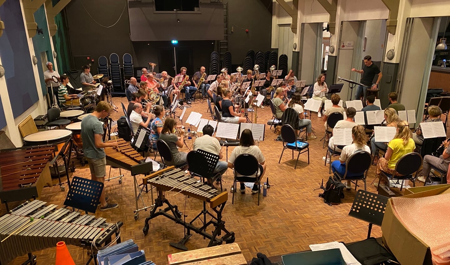 Laatste repetitie in het Vestzaktheater