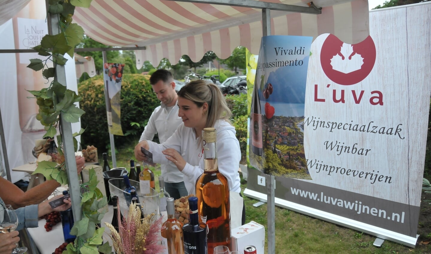Wijnfestival valt in de smaak bij de bezoekers