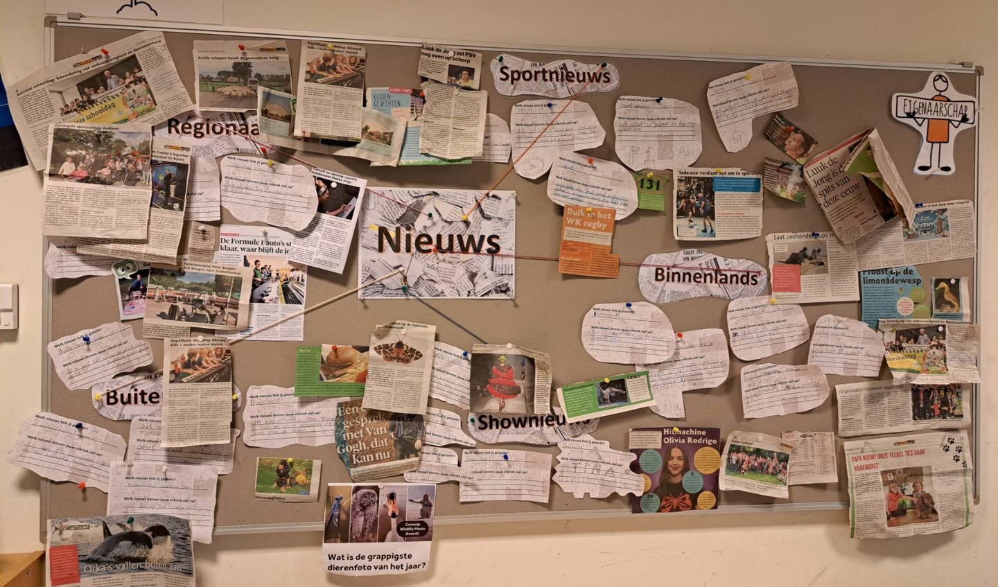 De leerlingen van groep 7 en 8 van basisschool de Stokland hebben de afgelopen 4 weken gewerkt aan het thema ‘nieuws’.