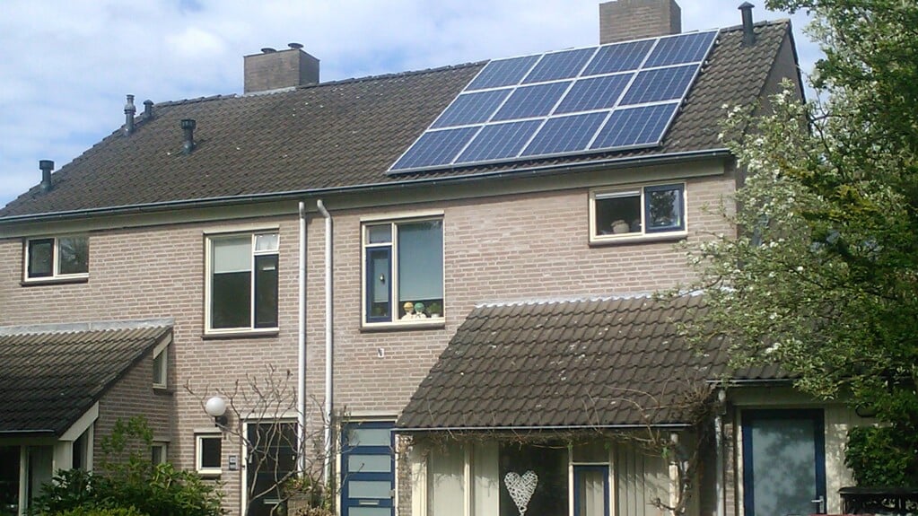 Willekeurige huis in Son en Breugel met zonnepanelen