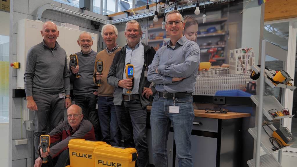 SonEnergie coaches ontvangen Infrarood camera's bij Fluke