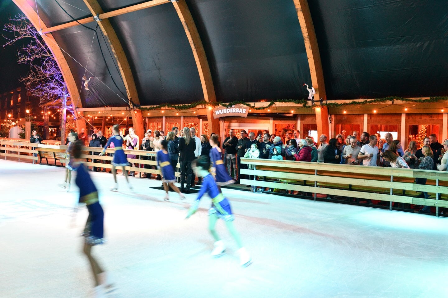 Kids on Ice tijdens de officiële opening van het Winter Event