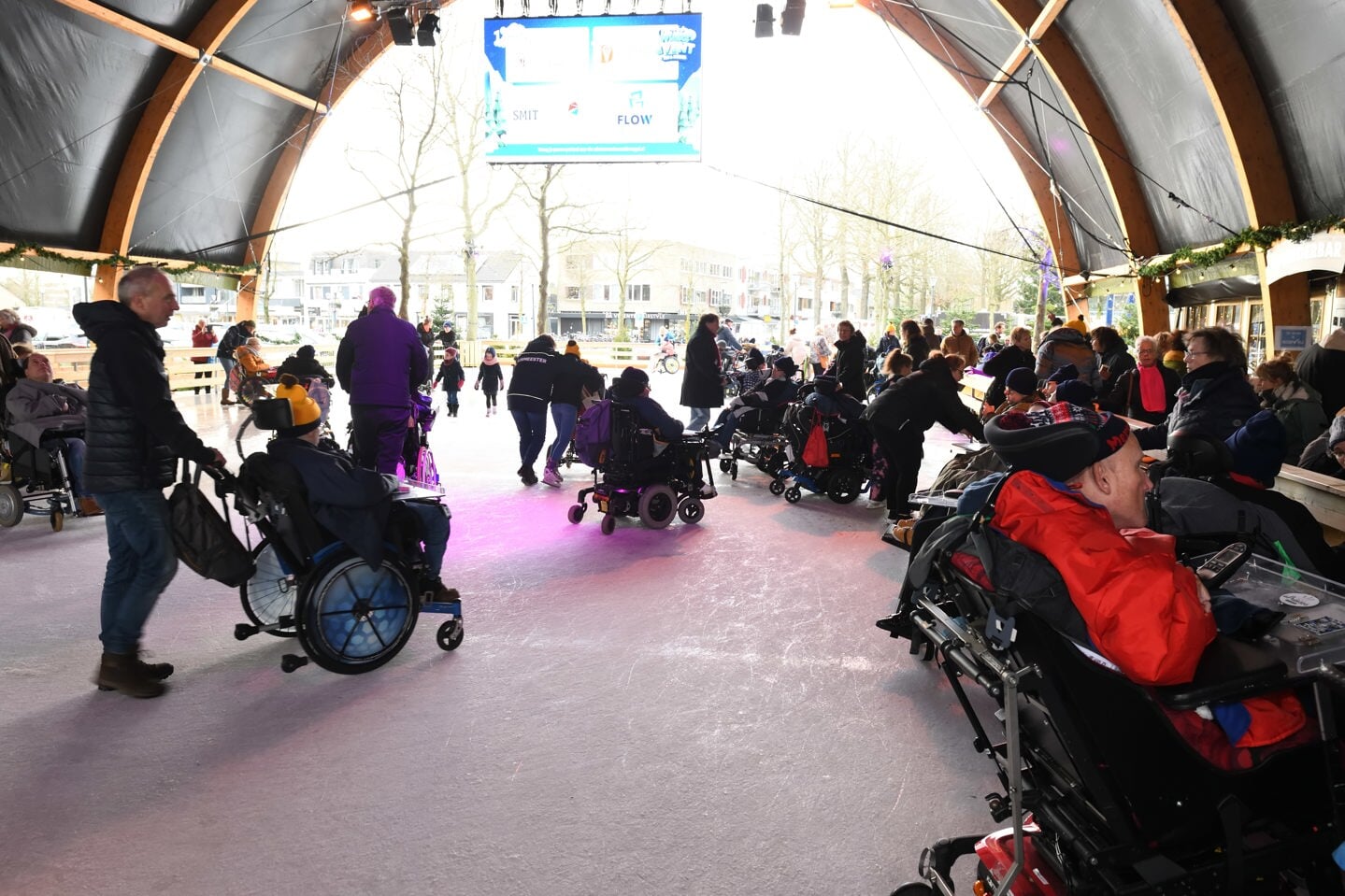 Wheels in Ice bezorgt bewoners Zonhove veel plezier