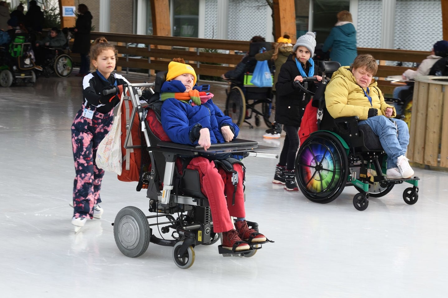 Wheels in Ice bezorgt bewoners Zonhove veel plezier