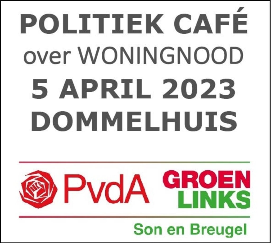 Politiek Café over Woningnood