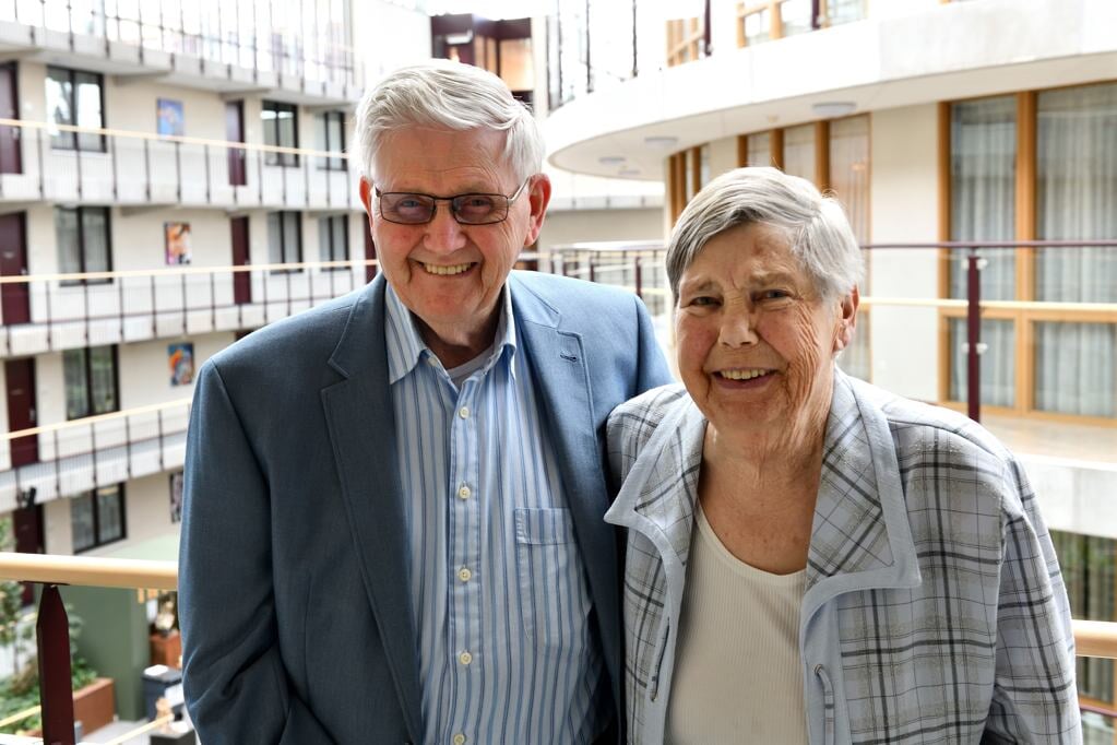 Theo en Gerda Slegers- Hurkmans, 60 jaar getrouwd op 1 mei 