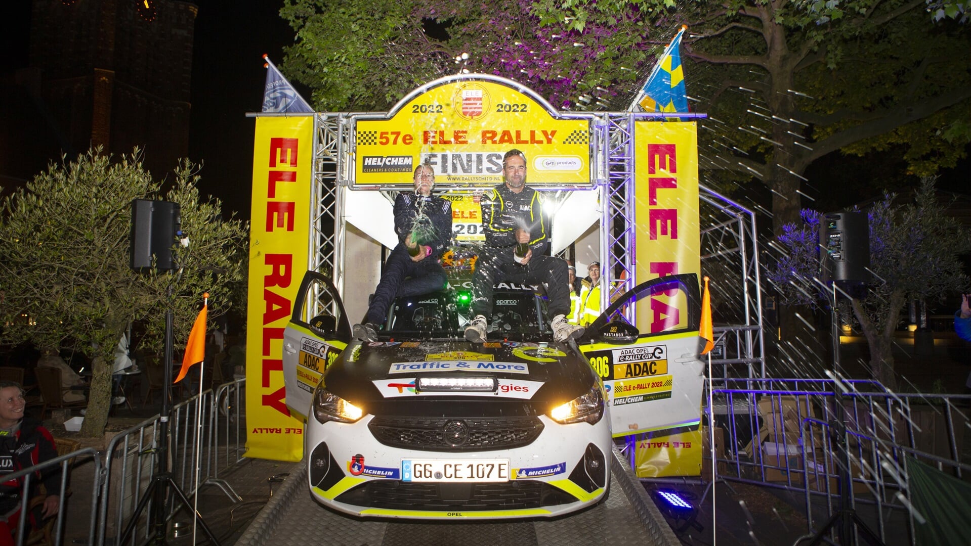 In 2022 zegevierde de equipe Timo en Rebecca van der Marel in de ADAC-Opel Electric Rally Cup tijdens de ELE Rally