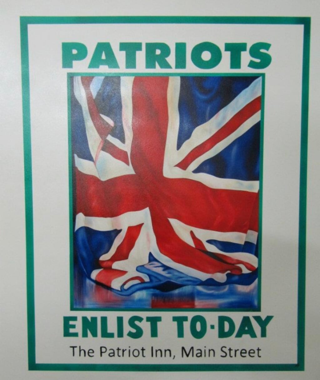 De vlag voor een Engelse motorclub 