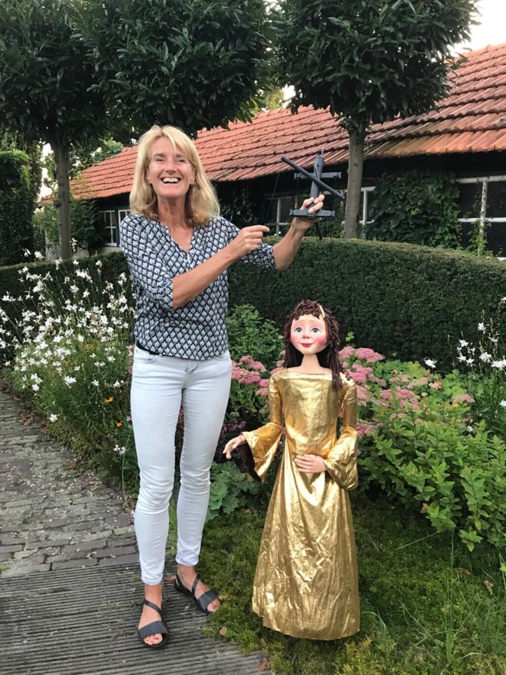 Franny brengt marionet 'de Engel' tot leven